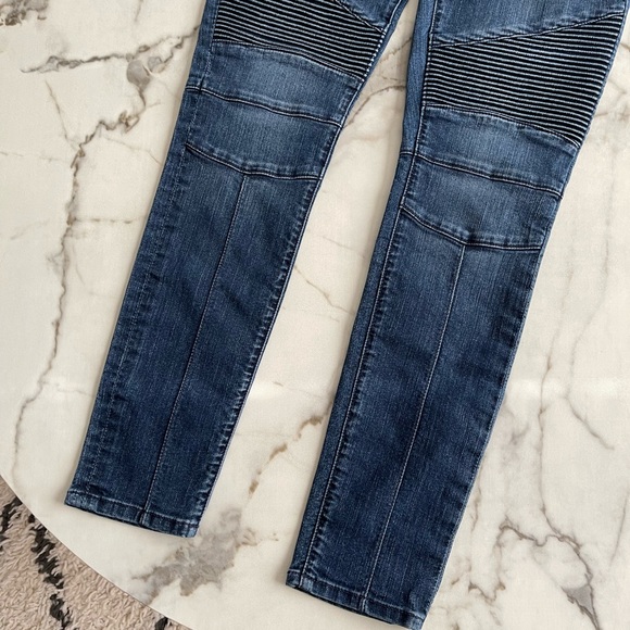 Revolve Lovers + Friends Aaron Moto Skinny Jeans - Picture 6 of 7